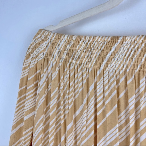 Faithful The Brand Yellow Striped Long Dress Size XS - Picture 4 of 13